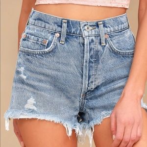 Agolde Parker Shorts “Swapmeet” Size 25
